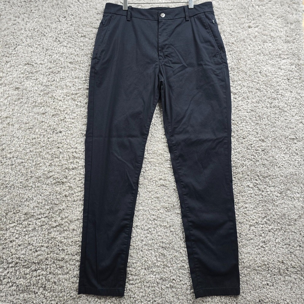 Bird Dogs Men's Slim Lined Chino Pants Size‎ 34x32 (Fits 32x31) Blue Office